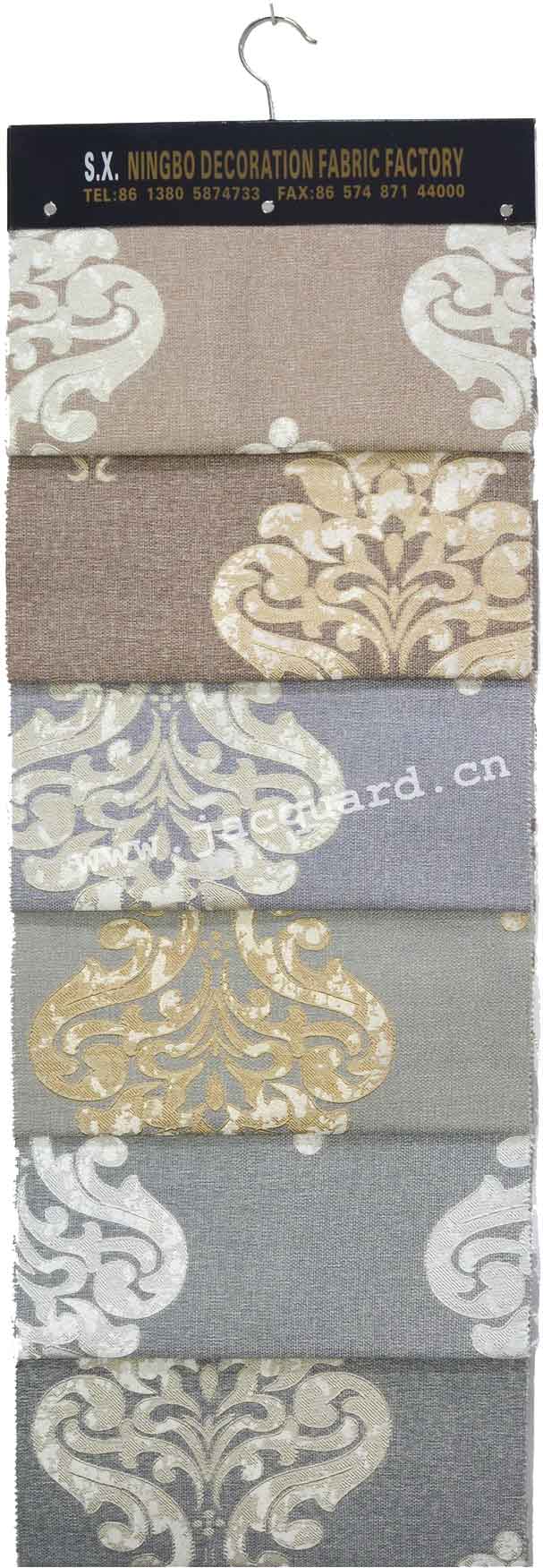 Jacquard   Grommet Curtain/Eyelet Curtain for Bed room(2 Panels)