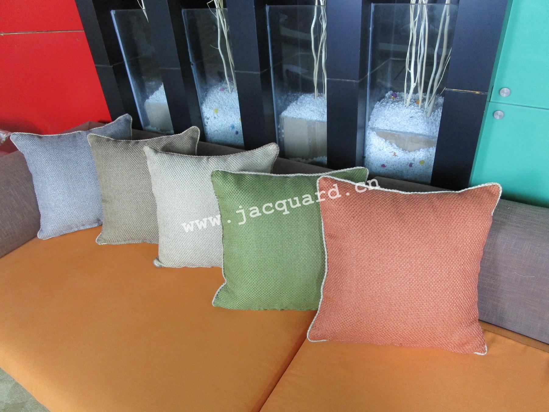 Plain Fabric Art Cushion Sofa Cushion Square/Oblong for Living Room/Sofa