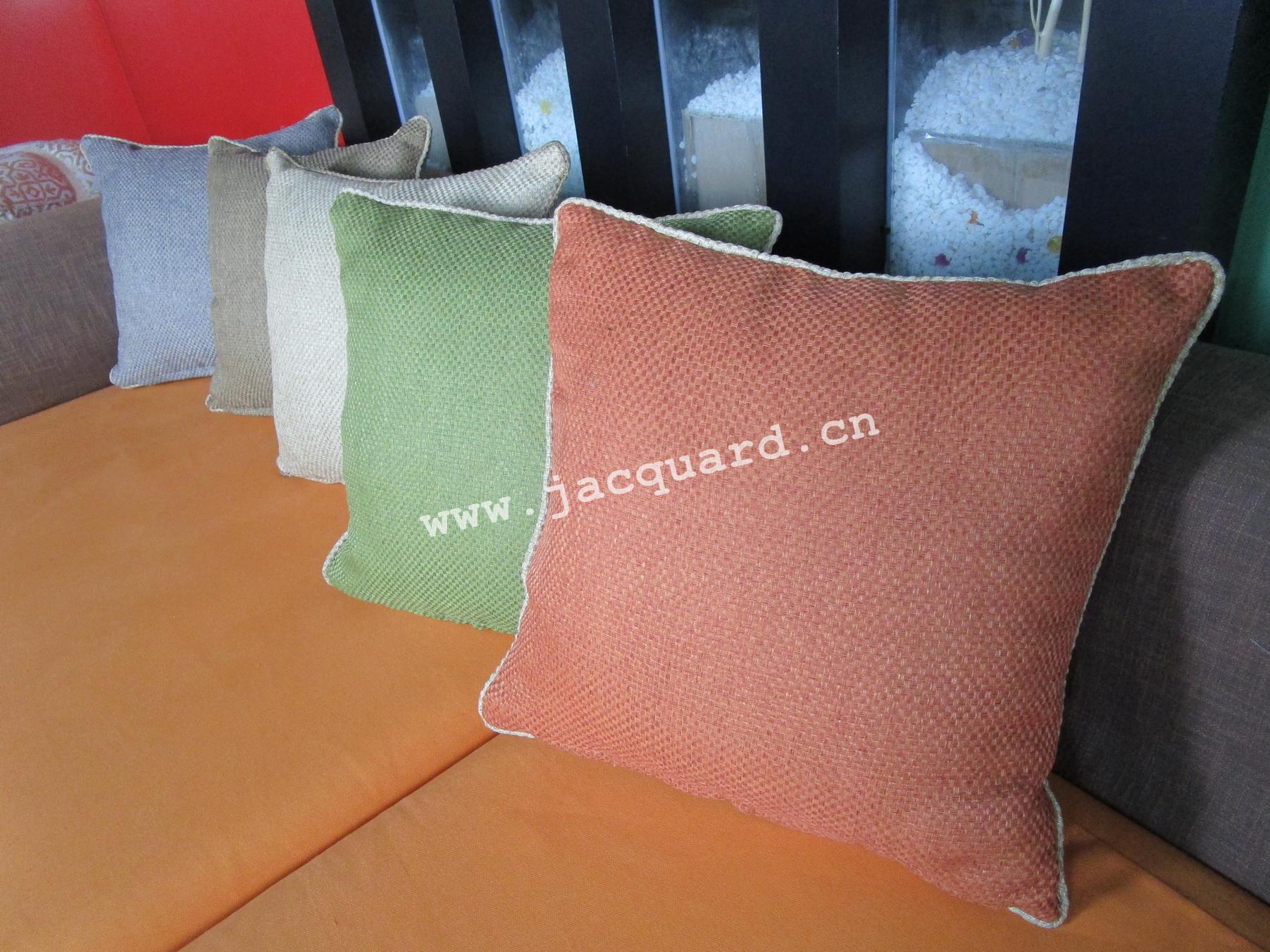 Plain Fabric Art Cushion Sofa Cushion Square/Oblong for Living Room/Sofa