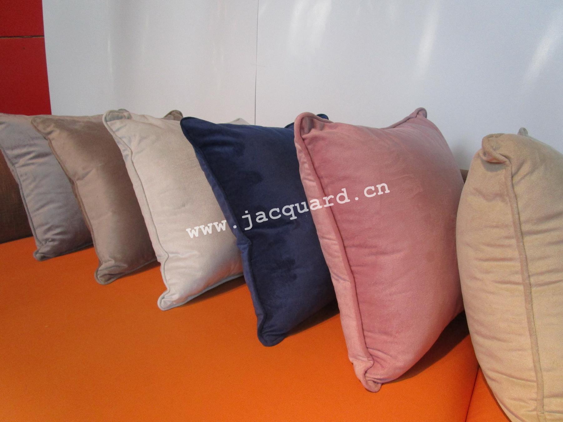 Plain Fleece/ Velvet Fabric Art Cushion Sofa Cushion Square/Oblong for Living Room/Sofa