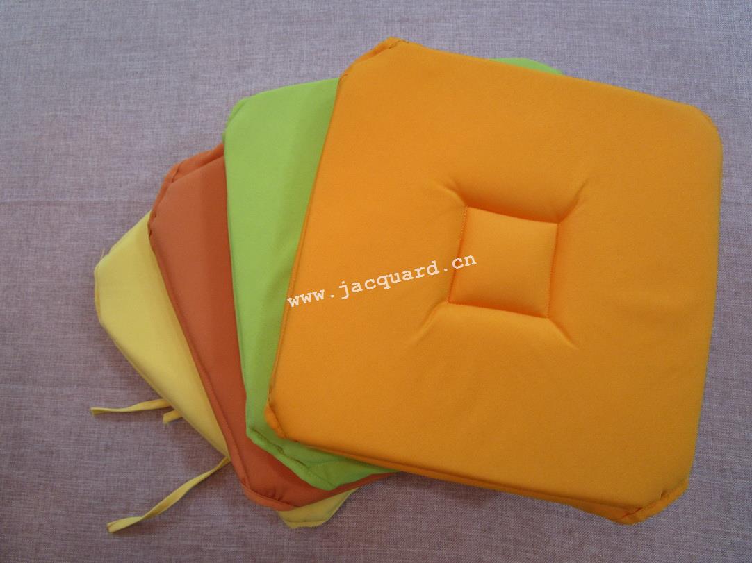 Plain Fabric Chair Mat Seat Mat Modern Simple Style for Household use