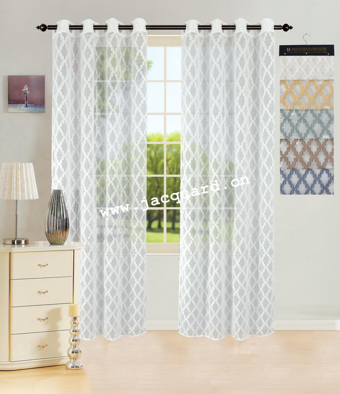 Tulle Curtains Decoratin Voile sheer Window for Living Bedroom