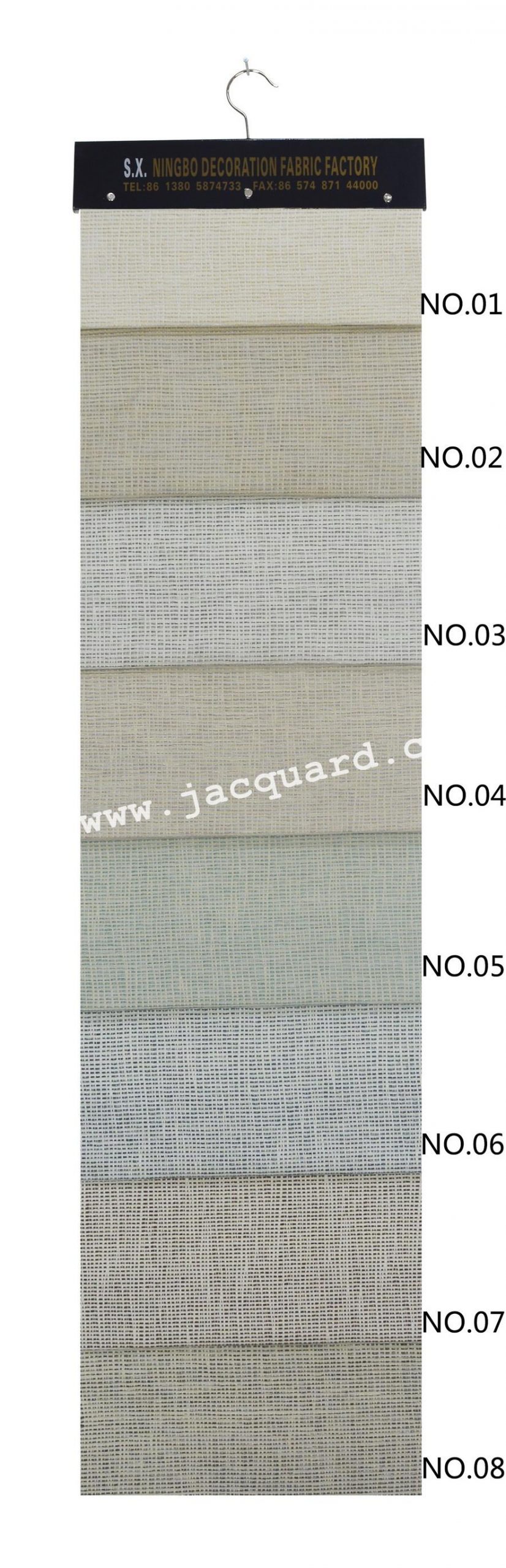 Jacquard Grommet Curtain/Eyelet  Curtain   for Bed Room Living Room(2 Panels)