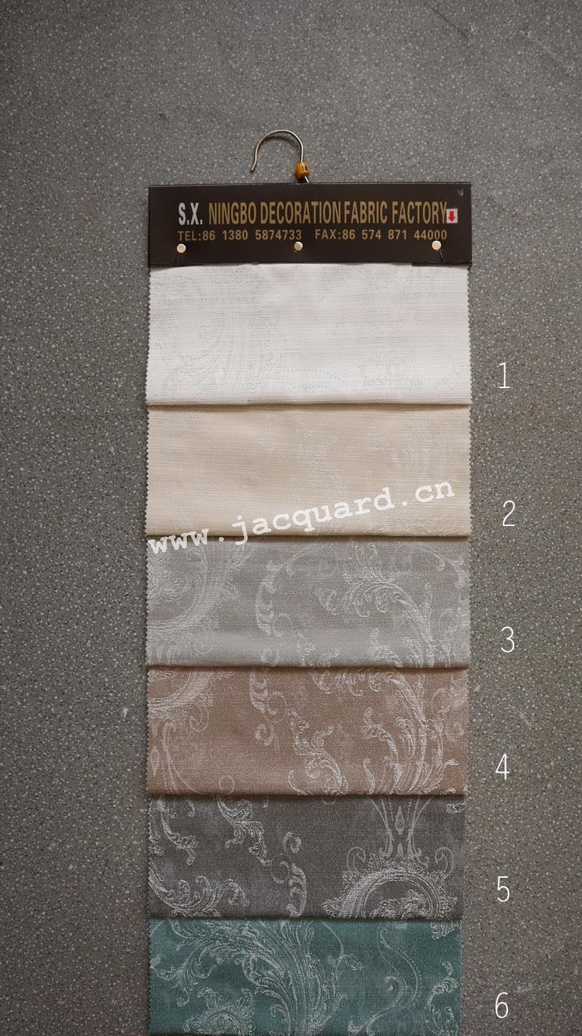 Jacquard Curtain Fabric