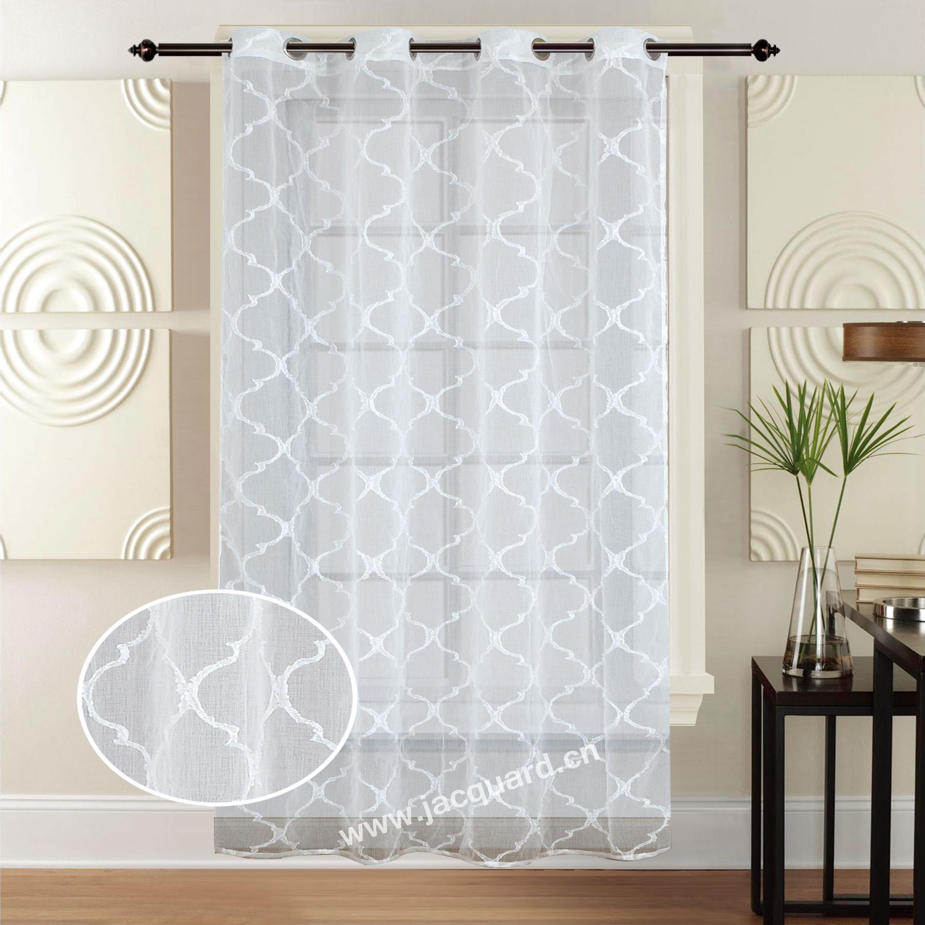 Tulle Curtains Decoratin Voile Sheer, Shower Curtain With Sheer Window